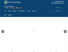 Tablet Screenshot of powerfind-int.com